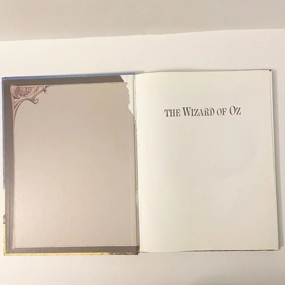 Vintage 1991 Wizard of Oz Jellybean Press Book by L Frank Baum - Picture 8 of 16